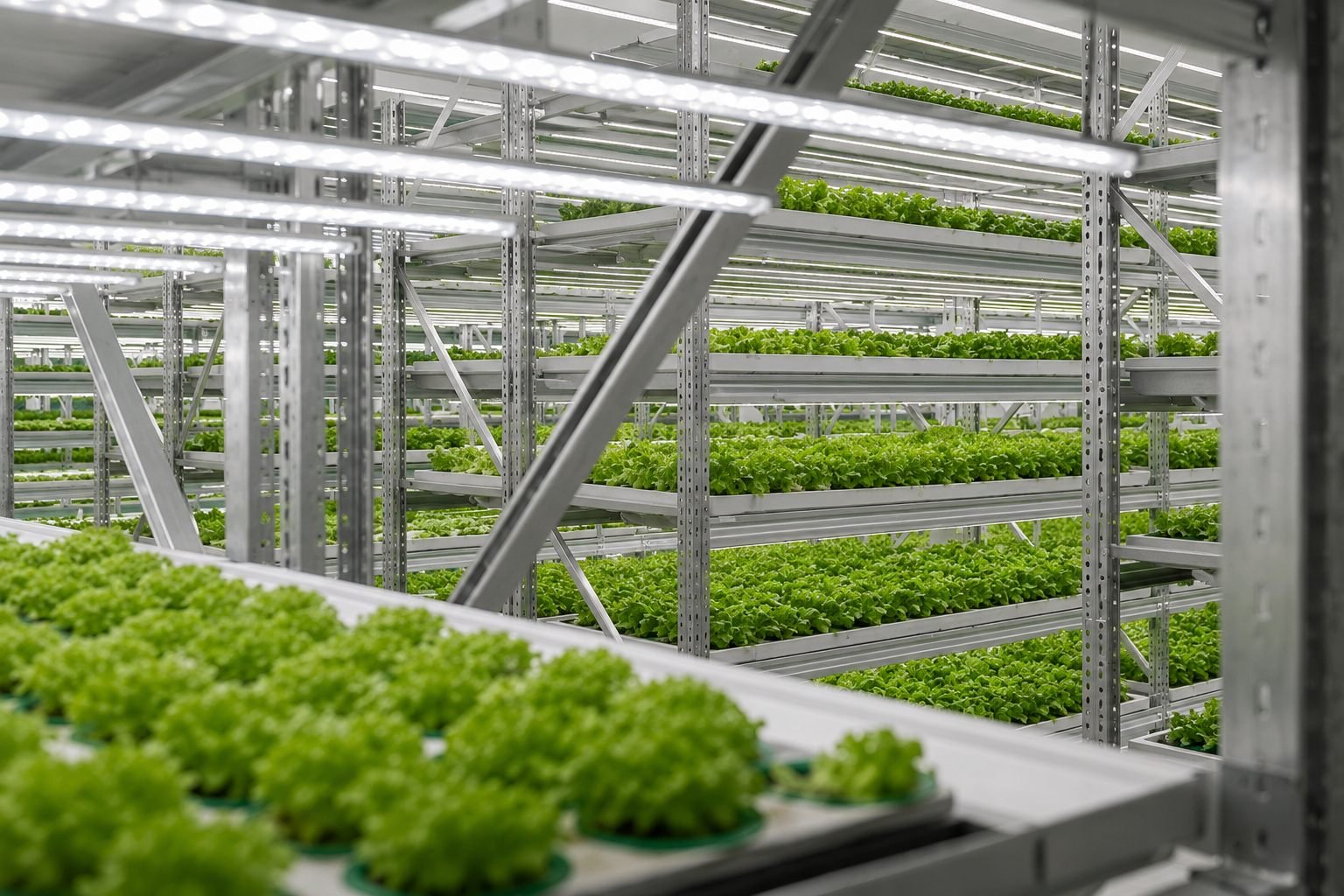 Sustainable vertical farming environment